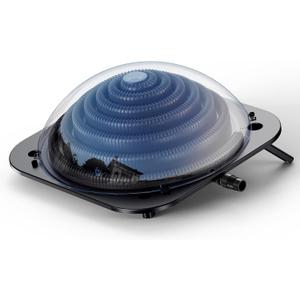 Solar Pool Heater for Above Ground Pool, Inground Pool Warmer Equipment w/Leakproof Hose, Domed Swimming Pool Heaters for Home Outdoor