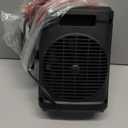 Space Heater, 1500W Electric Heaters Indoor Portable with Thermostat, PTC Fast Heating Ceramic Room Small Heater with Heating and Fan Modes for Bedroom, Office and Indoor Use (Black)