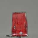 Ayesha Red Hair Bows Clips Coquette Ribbon Bowknot with Long Tail Princess Hair Bows French Barrettes Hair Accessories for Women Girls 4pcs (Red)