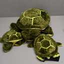 3pcs Turtle Butt Pads for Snowboarding Ski Protective Gear Set Cute Turtle 3D Hip Protectors for Skating Tortoise Cushion Padded Turtle Knee Pad for Kids Adults Skiing Roller Protection (Green)