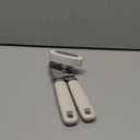 Beneno Heavy Duty Hand Can Opener Manual with Magnet, Durable Sharp Carbon Steel Blade Smooth Cutting, Big Effort-Saving Knob & Soft Grip Handle, Multifunctional Kitchen Tool with Bottle Opener, Beige