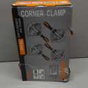 4pcs Corner Clamp - Right Angle 90 Degree Wood Clamps For Woodworking, With Adjustable Swing Jaw Aluminum Alloy Frame, For Welding, DIY Woodworking