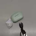 TOZO A1 Wireless Earbuds Bluetooth 5.3 Light Weight in Ear IPX5 Waterproof Headphones 2 Mic for AI Calls, Immersive Premium Sound Bass Headset with Charging Case, 32 Presets EQ Customization via App (Small, Green)