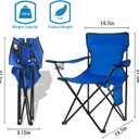 Damei century Folding Camping Chairs- Lightweight, Portable Chair for Beach, Lawn, Outdoor Sports