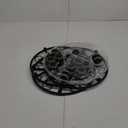 3 Pack Plant Caddy with Wheels Heavy Duty 11.8 Inches Metal Plant Stand with Wheels Plant Dolly Rolling Plant Stand Plant Roller with Casters for Indoor and Outdoor (3, Black)