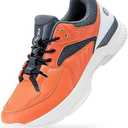 FitVille Men‘s Wide Pickleball Shoes All Court Tennis Shoes with Arch Support for Plantar Fasciitis, Size 9.5W