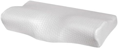Memory Foam Pillow Slow Rebound Neck Pillow Coccyx Sciatica Pain Relief Pillow for Side Back and Stomach Sleepers (Color : B, Size : 50 * 30 * 11cm)