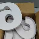 2026 Number Shaped Cardboard Charcuterie Decorative Trays Fillable, Party Food Display Platter for New Year Eve, Graduation (Small)