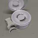 QUEWEL Magnetic Eyelashes 2 Pair Reusable Magnetic Eyelashes with Applicator No Glue Needed Eyelashes Cat Eye Natural Look Lash Clusters Kit Easy to Wear and Remove(A07)