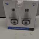 2 Way Audio Smart Bulb Camera with Ultra clear Image Cameras Outdoor for Home Security,Smart AI Human Detection,Color Night Vision, 2pack