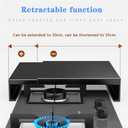 RV Stove Top Cover, Multipurpose Tempered Black Stove Cover for Gas Stove Top,Gas Stove Cover 17.7 inch Countertop Cutting Board Stovetop Cover to Expend Kitchen Space