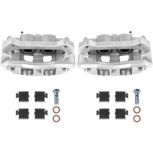 PAROD Front Disc Brake Caliper with Bracket Fit for 2010-2021 Ford Expedition/Navigator,2010-2011 F-150/Lincoln Mark LT,Passenger&Drive Side,Replace for 18B5237 18B5236