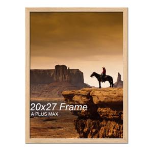 A PLUS MAX 20x27 Picture Frame Natural Light Weight Wall Mount