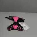 rabbitgoo Dog Harness No Pull with 2 Leash Clips, Adjustable Soft Padded, Reflective Oxford No Choke Pet Vest with Easy Control Handle for Medium Sized Dogs, Hot Pink, M