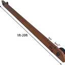 Professional Non-Slip Wood Handrails for Indoor Stairs, Rustic Industrial Wooden Handrail Complete Kit, Wall Mounted Stairs Banister Rail Home Lofts Deck Corridor Support Rod (Size : 10ft/300cm)