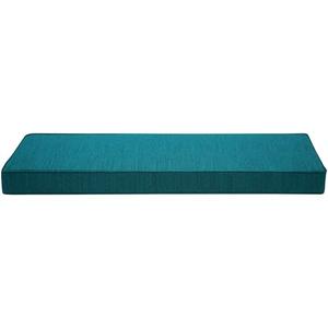 AONETOZ Outdoor Bench Cushion,Olefin Fabric Bench pad for Outdoor Furniture with Removable Cover,Rain-Proof and Fade Resistant for Garden Settee Porch Pads with Ties,42 x 18/48 x 18/59 x 18inch