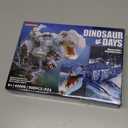 Dual Dinosaur Building Sets - Indominus Rex & Mosasaurus Dinosaur Toys with Poseable Joints, STEM Educational Toys for Kids Ages 6-12, Creative Birthday Gifts for Boys and Girls, 13.7inch