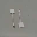 [Apple MFi Certified] 2PACK iPhone Lightning to 2 Lightning Adapter, Dual Lightning AUX + Charger Adapter Dongle Cable Splitter Compatible for iPhone 12/11/SE/X/XR/XS/8/7/6 Support Call + Charging