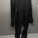 Full Bodysuit Include Zipper Helper Unisex Spandex Stretch Adult Costume Zentai Disappearing Man Body Suit, Size S/M