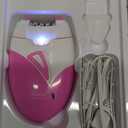 SOONHUA Facial Epilator, Rechargeable Cordless Hair Removal Epilator with LED Light, Wet & Dry, for Armpit, Legs, Arms, Face