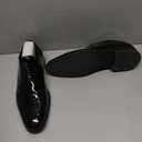 DECARSDZ Mens Classic Formal Oxford Lace-up Patent Leather Shoe for Men Wedding Suit Tuxedo Dress Shoes, Black US 9.5