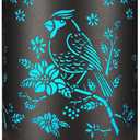 Essential Oil Diffuser- Aromatherapy Diffuser with7 Colors Light and Auto-Off for Women Metal Cool Mist Humidifier for Home and Office for Mom WomenCardinal (Red Bird)