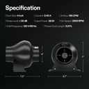 VIVOSUN D4 4 Inch 195 CFM Inline Duct Ventilation Fan, HVAC Vent Blower for Grow Tent, Attic, Basements or Kitchen, Hydroponics Exhaust Booster Fan