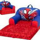 Delta Children - Spidey and His Amazing Friends Cozee Buddy Flip-Out Kids Chair, Red