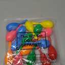 LovesTown 15PCS Plastic Mini Colorful Maracas for Kids Toy Musical Instruments Noisemaker for Party Favors Toddlers Gift