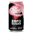 2 x Dr Pepper Zero Strawberries and Cream Soda, 12 fl oz cans, 12 Pack