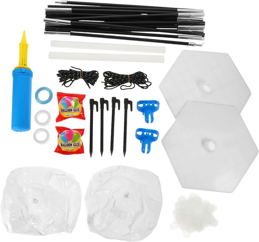 OUNONA 1 Set Balloon Arch Kit with Removable Base Wedding Arch Support for Birthday Shower Christmas Halloween Decorations for Indoor Outdoor Use