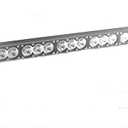 43 in 240w Led Light Bar， Amber White Single Row， Combo Beam for ATV Truck | 800M beam Distance, Clear in the Middle Amber at 2 Sides Separate or Together Lighting, Wiring harness & Switch, IP67