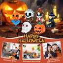 6 Pack Mini Halloween Building Blocks, Halloween Building Toys Set or Kids, Halloween Toy Building Sets, Halloween Mini Building Block Sets for Boys or Girls 8+