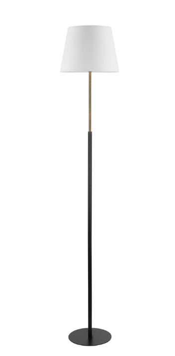 Globe Electric 91006579 Ren 60" Tall Torchiere Floor Lamp - Black