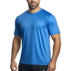 Instant Cooling T-Shirt, Moisture Wicking Quick Dry Athletic Tee, Lightweight Breathable Summer Shirt Hot Weather L