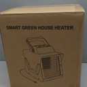 Kiroto 1500w Greenhouse Heater,with APP Remote Control, Portable Outdoor Winter Heater With Thermostat For Plants Vegetables Flowers,Smart Electric Safe Heater for Green house,Grow Tents,Garage