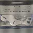 LUXE Bidet NEO 185 - Dual Nozzle, Self-Cleaning, Non-Electric Bidet Attachment for Toilet Seat, Adjustable Water Pressure, Rear & Feminine Wash (White)