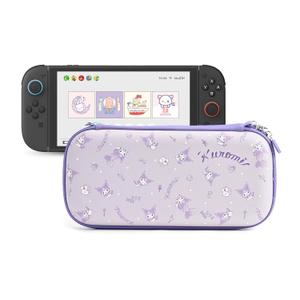 Kuitmor Slim Carrying Case Compatible with Switch 2 (2025), Hardshell Storage Bag with 12 Game Card Slots, Portable Case for Switch 2 Console and Game Accessories - KLM