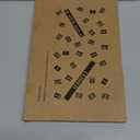 Magnetic Changeable Business Hours Sign with Double Sided Open Closed Signs, Metal Hours of Operation Signs, Store Hours Sign for Glass Door or Window, Black