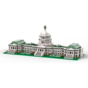 dOvOb Micro Mini Blocks United States Capitol Building Set, 2888 Pieces Bricks, 3D Puzzle Collection Model Kit as Gift for Adults or Kids