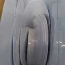 5Pcs Round Cylinder Pedestal Stands for Party, Large Cylinder Tables for Parties Pedestal Display Plinth Pillars Dessert Table for Wedding Party Art Decor