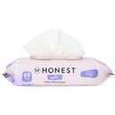 The Honest Company Calm and Cleanse Naturally Scented Wipes, Cleansing Multi-Tasking 99% Water Plant Based Hypoallergenic, Lavender, 60 Count