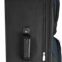 Travel Select Amsterdam Softside Expandable Luggage with Rolling Wheels, Navy, 25-Inch Medium