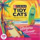 Purina Tidy Cats Bahama Sunset Scented Clumping Cat Litter Odor Control Formula - 38 lb. Box