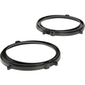 Scosche Compatible with Select 2006 to 2013 Harley Davidson Motorcycle with Boom Audio Saddlebags 5x 7 to 6x 9 Speaker Adapter (1 Pair) SAHD6901B