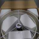 2 Light Semi Flush Mount Ceiling Light Fixture 12.6 Inch Modern Gold Drum Lights Fixture with 2-Layer Fabric Shade Dimmable Close to Ceiling for Living Room Hallway Bedroom Entryway