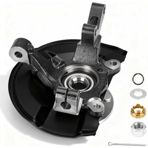 698-411 Front Steering Knuckle & Wheel Bearing Hub Assembly Compatible with Jeep Compass 2007-2017, Patriot 2007-2017, Dodge Caliber 2007-2012, Left Driver Side, LK129