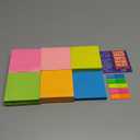 Infiniko Sticky Notes 3x3 Inch, 1200 Sheets (100 Sheets Per Pad), 6 Bright Color Sticky Pads, Super Sticky Notes with Strong Adhesive Office Supplies for Desk, School & Daily Planning