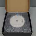 Gueray Portable CD Player, Bluetooth CD Kpop Player for Desktop with HiFi Sound Speaker, FM Radio CD Music Player for Home with Remote Control, Dust Cover, LED Screen, Support AUX/USB, Headphone Jack (Black)