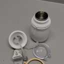 NCVI Kids Stainless Steel Straw Cup for Toddlers 1-3 Years Old, Training Tumbler with Straw Spill Proof with Handle, Insulated Bottle to Keep Cold Warm for Water/Milk/Drink, Yellow 10oz,Christmas Gift